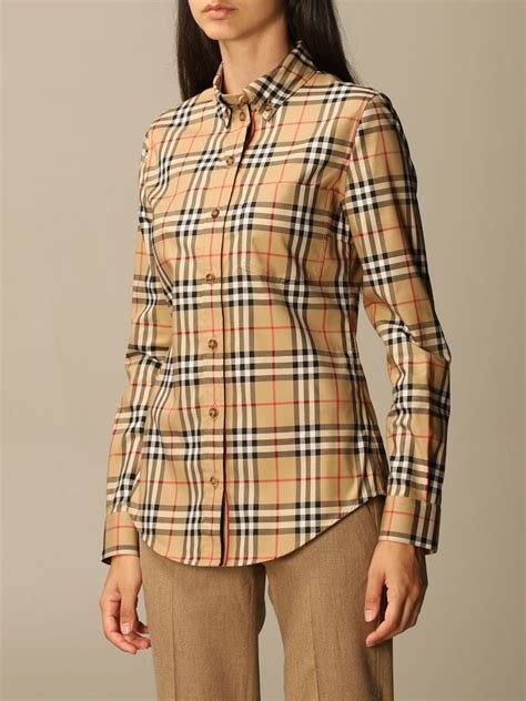 burberry b shirt|Burberry shirts for women.